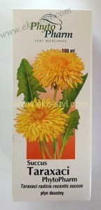 Sok z Mniszka, Succus Taraxaci, 100 g, PhytoPharm
