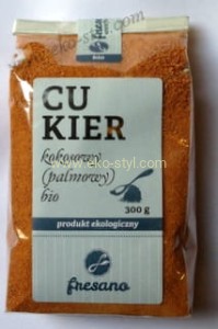 Fresano, Cukier Kokosowy ( Palmowy ), BIO 300 g.