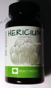 Alter Medica, HERICIUM 60 kaps., soplówka jeżowata