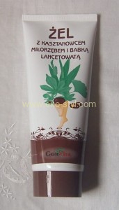 Gorvita, Żel z Kasztanowcem, miłorzębem i babką lanc. 200ml