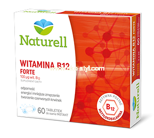 Witamina B12 Forte, Naturell