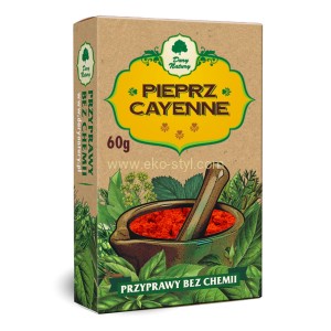 Dary Natury Przyprawa PIEPRZ Cayenne - 60 g.