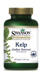 SWANSON, Kelp (Jod) - 225 mg / 250 kaps