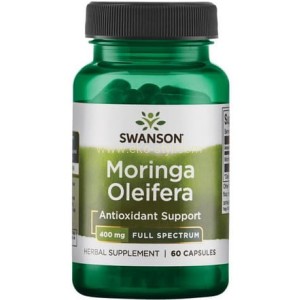 SWANSON, Full Spectrum Moringa Oleifera 400 mg 60 kaps.