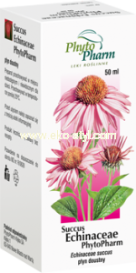 Sok z Jeżówki płyn, Succus Echinaceae, 50 ml, Phytopharm