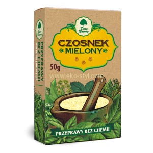 Dary Natury Przyprawa CZOSNEK mielony - 50 g.