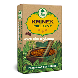 Dary Natury Przyprawa KMINEK mielony - 60 g.