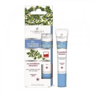FLOS-LEK, żel pod oczy, świetlik 15 ml.