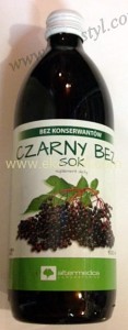 Alter Medica, Czarny Bez sok, 500 ml.