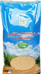 Cukier trzcinowy, 1 kg, Radix-Bis