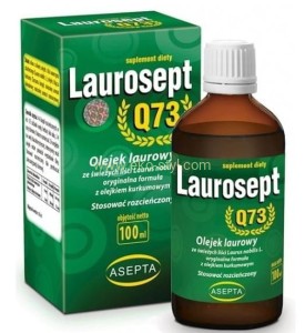 LAUROSEPT Q73 100 ml, Olejek Laurowy z Olejkiem Kurkumowym
