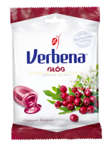 VERBENA, Głóg, cukierki ziołowe 60 g. (1) (1) (1)