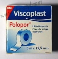 Viscoplast, Plaster  Polopor,  5 m x 12,50 mm