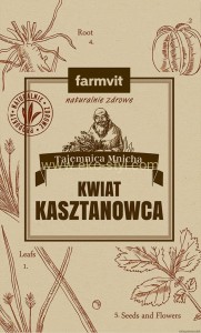 Farmvit KASZTANOWIEC kwiat - 50 g. 