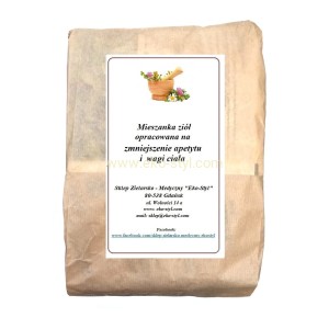 Zioła na Odchudzanie - Zmniejszenie apetytu i wagi ciała -Zestaw ziół w/g rec.