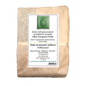 Na pasożyty jelitowe (nr ZS17)- Zioła w/g  rec. Oj. Sroki 