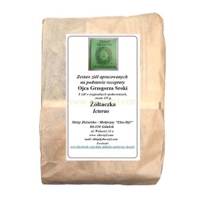 Żółtaczka (nr ZS14)- Zioła w/g  rec. Oj. Sroki 