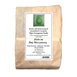 Dna Moczanowa (nr ZS15)- Zioła w/g  rec. Oj. Sroki 