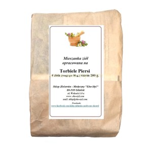 Zioła na Torbiele Piersi -Zestaw ziół w/g rec.