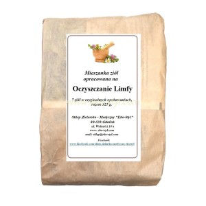 Zioła na Oczyszczanie Limfy -Zestaw ziół w/g rec.