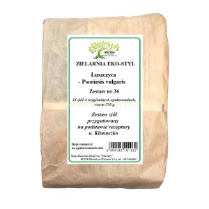 Łuszczyca (nr 36) Zioła w/g rec. o. Klimuszko. /Zestaw ziół