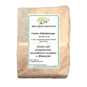 Gościec klimakteryjny (nr 66) Zioła wg rec. o. Klimuszko /Zestaw ziół