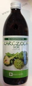 Alter Medica, Karczoch sok, 500 ml.