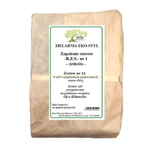 Zapalenie stawów 1 - R.Z.S. (nr 24)  Zioła w/g rec.  o. Klimuszko /Zestaw ziół