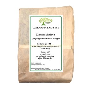 Ziarnica złośliwa (nr 102) Zioła w/g rec. o. Klimuszko /Zestaw ziół