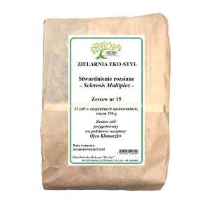  Stwardnienie rozsiane (nr 15) Zioła w/g rec. o. Klimuszko /Zestaw ziół