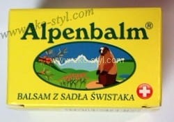 BALSAM Z SADŁA ŚWISTAKA, 60 ml, Alpine