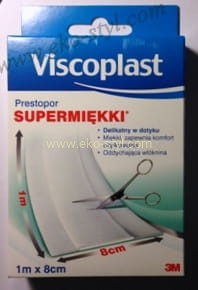 Viscoplast, Prestopor, supermiękki plaster do cięcia, 1 m x 8 cm