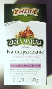 Zioła Mnicha, na oczyszczanie fix, Big Active