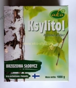 AKA, Fiński ksylitol, Xylitol, cukier brzozowy, 1 kg