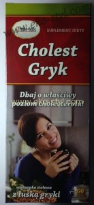 Mir-Lek, Herbatka CHOLEST GRYK, 60 sasz.