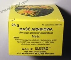 Elissa, MAŚĆ ARNIKOWA, 25 g.