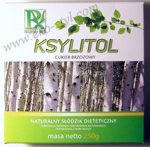 Radix-Bis, Ksylitol, cukier brzozowy, 250 g.
