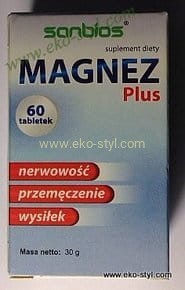 SANBIOS, Magnez Plus, 60 tabl.