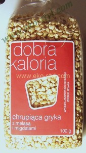 EKOPRODUKT Chrupiąca gryka z migdałami 100g.