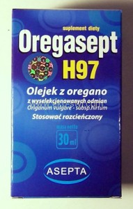 Oregasept H97, olejek z oregano, 30 ml.