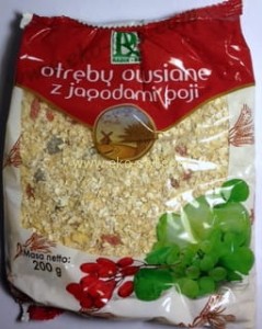 Otręby owsiane z jagodami goji, 200 g. Radix-Bis