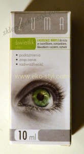 Zuma, świetlik plus, krople do oczu 10 ml.