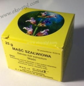 Elissa, Maść Szałwiowa, 25 g.