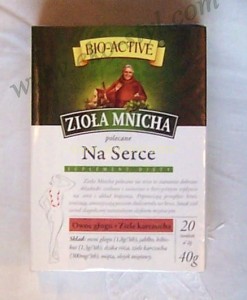Zioła Mnicha, Na cholesterol fix, 20 szt. Big Active